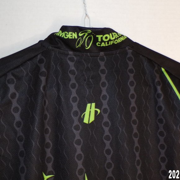 HINCAPIE MEN'S FULL ZIPPERED TOUR OF CALIFORNIA BICYCLE RACING JERSEY SIZE 2XL - Picture 11 of 13